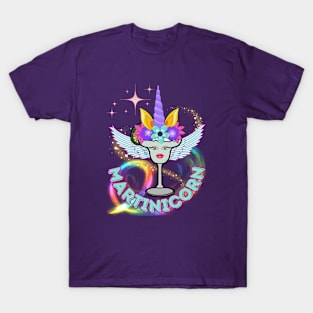 Martinicorn - Funny Unicorn T-Shirt